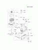 Kawasaki Motoren FA210V - AS02 bis FH641V - DS24 FC290V-FS04 - Kawasaki FC290V 4-Stroke Engine Listas de piezas de repuesto y dibujos AIR-FILTER/MUFFLER