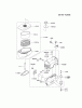 Kawasaki Motoren FA210V - AS02 bis FH641V - DS24 FC290V-ES05 - Kawasaki FC290V 4-Stroke Engine Listas de piezas de repuesto y dibujos AIR-FILTER/MUFFLER