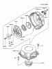 Kawasaki Motoren FA210V - AS02 bis FH641V - DS24 FC400V-AS01 - Kawasaki FC400V 4-Stroke Engine Listas de piezas de repuesto y dibujos STARTER