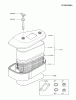 Kawasaki Motoren FA210V - AS02 bis FH641V - DS24 FC420V-AS04 - Kawasaki FC420V 4-Stroke Engine Listas de piezas de repuesto y dibujos AIR-FILTER/MUFFLER