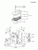 Kawasaki Motoren FA210V - AS02 bis FH641V - DS24 FC420V-BS02 - Kawasaki FC420V 4-Stroke Engine Listas de piezas de repuesto y dibujos AIR-FILTER/MUFFLER