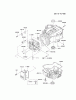 Kawasaki Motoren FA210V - AS02 bis FH641V - DS24 FC420V-BS22 - Kawasaki FC420V 4-Stroke Engine Listas de piezas de repuesto y dibujos CYLINDER/CRANKCASE