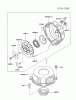 Kawasaki Motoren FA210V - AS02 bis FH641V - DS24 FC420V-CS07 - Kawasaki FC420V 4-Stroke Engine Listas de piezas de repuesto y dibujos STARTER