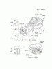 Kawasaki Motoren FA210V - AS02 bis FH641V - DS24 FC420V-HS17 - Kawasaki FC420V 4-Stroke Engine Listas de piezas de repuesto y dibujos CYLINDER/CRANKCASE