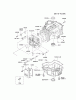 Kawasaki Motoren FA210V - AS02 bis FH641V - DS24 FC540V-FS16 - Kawasaki FC540V 4-Stroke Engine Listas de piezas de repuesto y dibujos CYLINDER/CRANKCASE #1