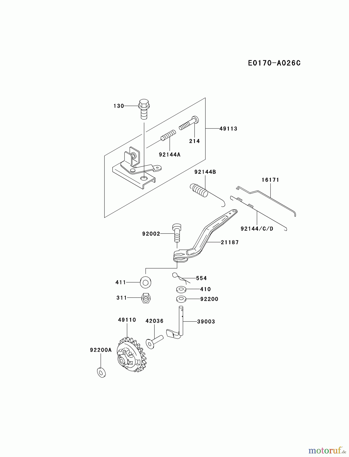  Kawasaki Geräte Stromerzeuger GEF00A-BS00 (GE5000AS) - Kawasaki Generator CONTROL-EQUIPMENT