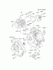 Kawasaki Geräte GEF00A-DS00 (GE5000AS) - Kawasaki Generator Listas de piezas de repuesto y dibujos CYLINDER/CRANKCASE #1