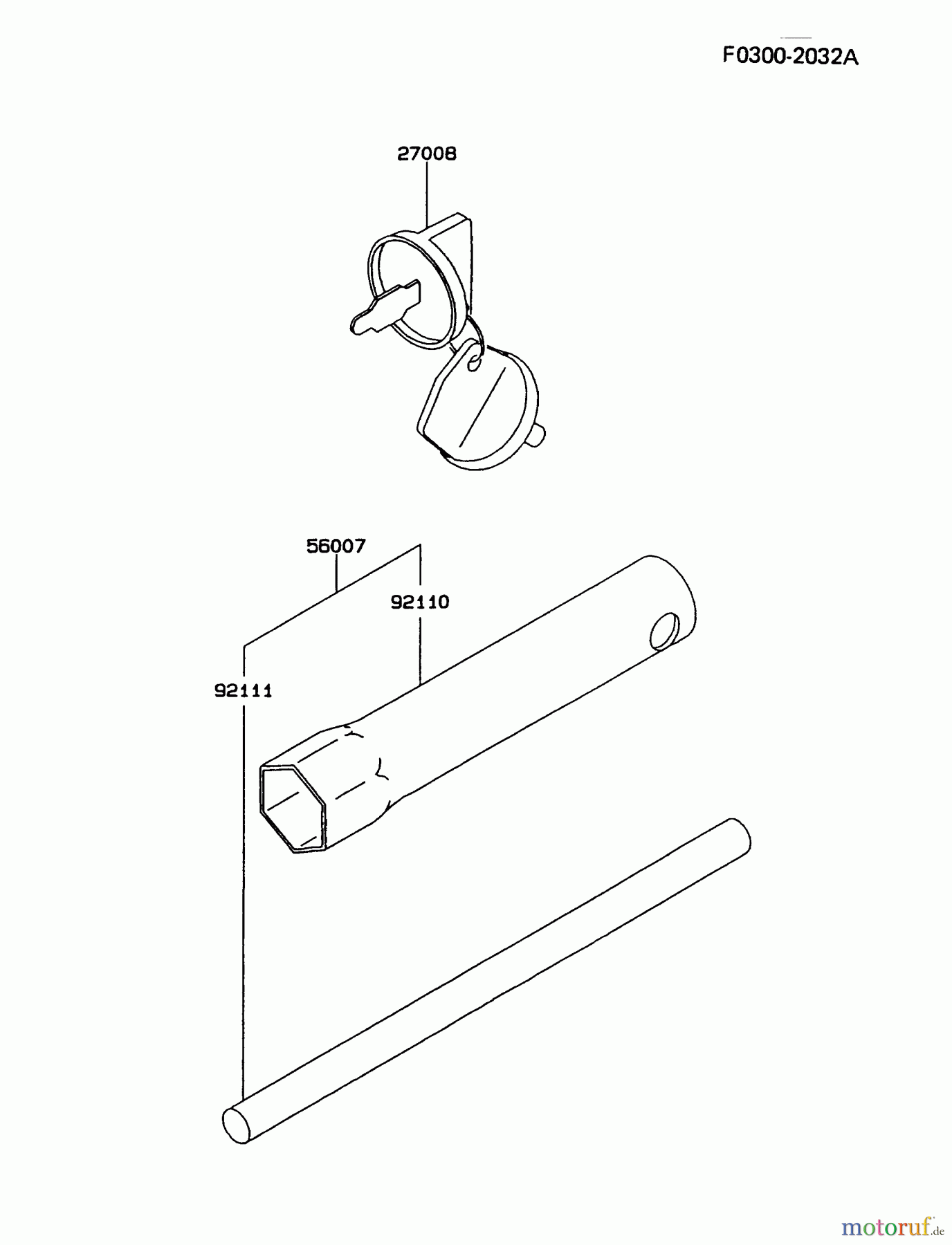  Kawasaki Geräte Stromerzeuger GER00A-AS00 (GE4000AS) - Kawasaki Generator ACCESSORY