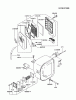 Kawasaki Geräte GER00A-AS00 (GE4000AS) - Kawasaki Generator Listas de piezas de repuesto y dibujos AIR-FILTER/MUFFLER