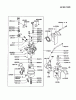 Kawasaki Geräte GER00A-AS00 (GE4000AS) - Kawasaki Generator Listas de piezas de repuesto y dibujos CARBURETOR #1