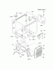 Kawasaki Geräte GEW90A-CS01 (GE2900A) - Kawasaki Generator Listas de piezas de repuesto y dibujos FRAME