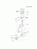 Kawasaki Geräte GEW90A-CS01 (GE2900A) - Kawasaki Generator Listas de piezas de repuesto y dibujos PISTON/CRANKSHAFT