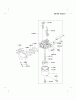 Kawasaki Geräte GEW90A-BS01 (GE2900A) - Kawasaki Generator Listas de piezas de repuesto y dibujos CARBURETOR #1