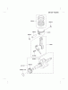 Kawasaki Geräte GEW90A-BS01 (GE2900A) - Kawasaki Generator Listas de piezas de repuesto y dibujos PISTON/CRANKSHAFT #1