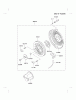 Kawasaki Geräte GEW90A-BS01 (GE2900A) - Kawasaki Generator Listas de piezas de repuesto y dibujos STARTER #1