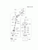 Kawasaki Geräte KMB01A-A1 - Kawasaki Multi-Task Series, Brush Cutter Listas de piezas de repuesto y dibujos CASE/CUTTER