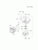 Kawasaki Geräte HB600A-AS00 (KHD600A) - Kawasaki Hedge Trimmer Listas de piezas de repuesto y dibujos CYLINDER/CRANKCASE