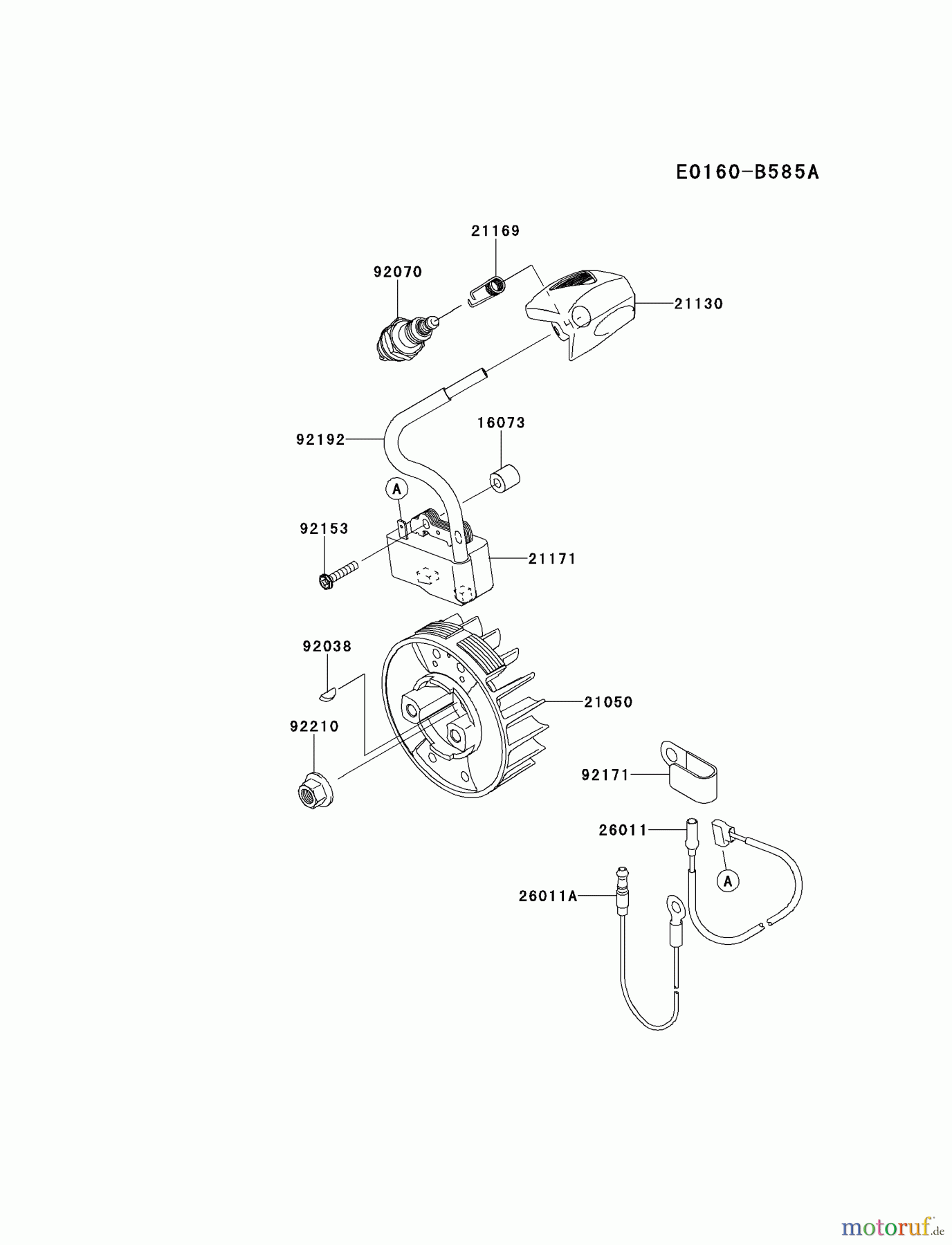  Kawasaki Geräte Trimmer, Faden / Bürste KBL27C-A5 (KBL27C) - Kawasaki Brush Cutter ELECTRIC-EQUIPMENT