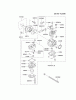 Kawasaki Geräte HA026F-BS01 (KBL26A) - Kawasaki Brush Cutter Listas de piezas de repuesto y dibujos CARBURETOR