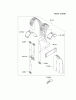 Kawasaki Geräte HA034F-AS01 (KBL34A) - Kawasaki Brush Cutter Listas de piezas de repuesto y dibujos HANGER