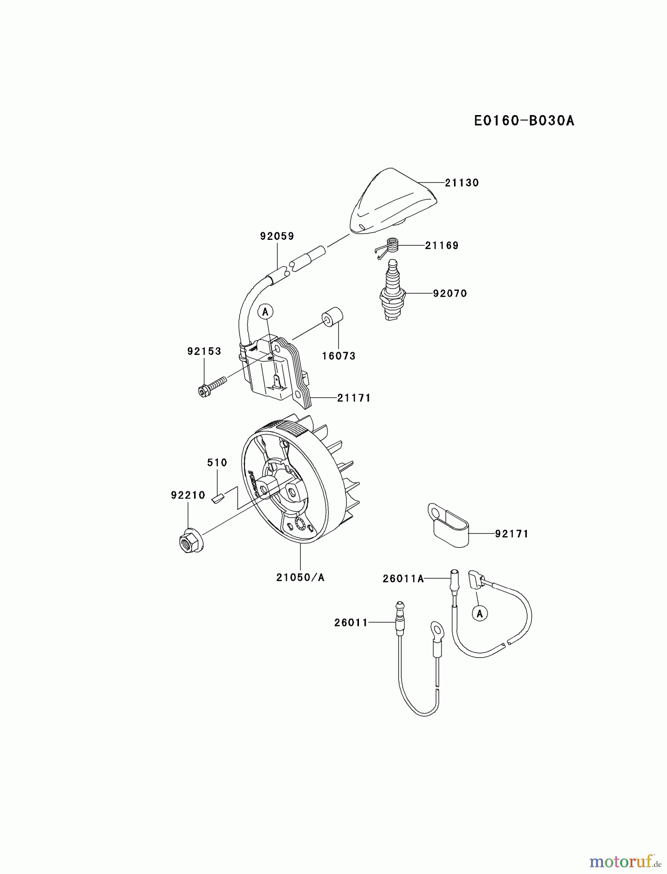  Kawasaki Geräte Trimmer, Faden / Bürste KBL27A-A1 (KBL27A) - Kawasaki Brush Cutter ELECTRIC-EQUIPMENT