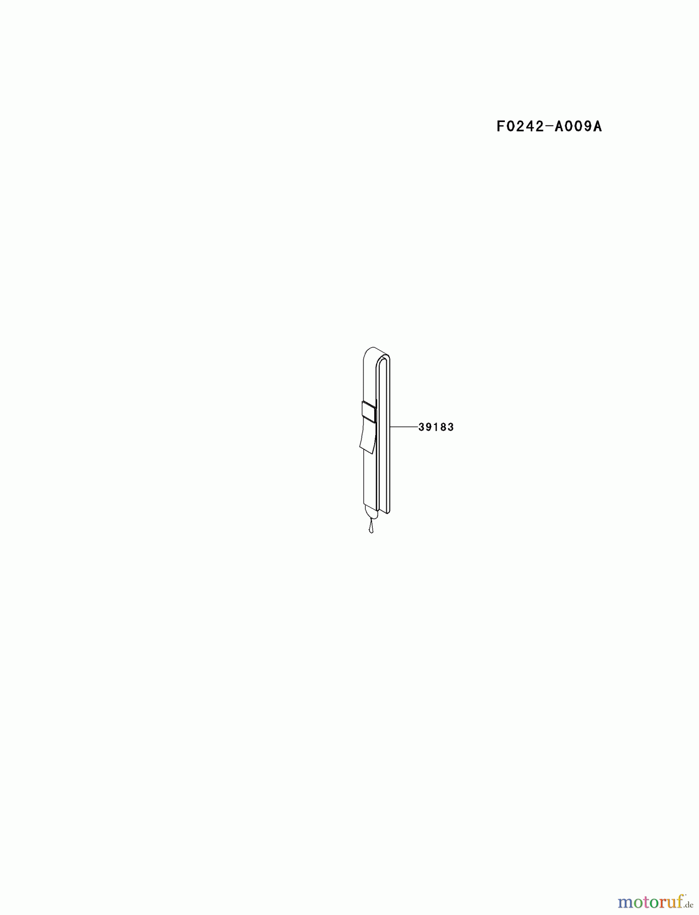  Kawasaki Geräte Trimmer, Faden / Bürste KBL27B-A2 (KBL27B) - Kawasaki Brush Cutter HANGER