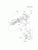 Kawasaki Geräte KGT35B-A2 (KGT35B) - Kawasaki Grass Trimmer Listas de piezas de repuesto y dibujos STARTER