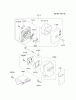 Kawasaki Geräte KTR26AC-A2 (KTR26AC) - Kawasaki Grass Trimmer Listas de piezas de repuesto y dibujos AIR-FILTER/MUFFLER