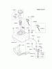 Kawasaki Geräte HC050A-BS00 - Kawasaki Water Pump KWN20A Listas de piezas de repuesto y dibujos FUEL-TANK/FUEL-VALVE