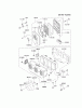 Kawasaki Geräte HF080A-BS00 - Kawasaki Trash Pump KWT30A Listas de piezas de repuesto y dibujos AIR-FILTER/MUFFLER