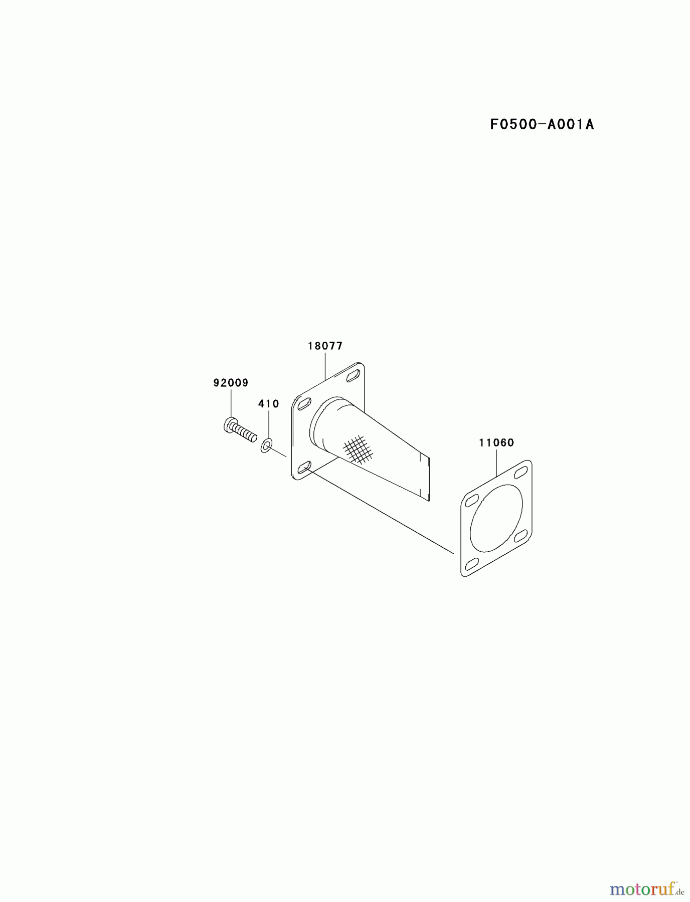  Kawasaki Geräte Wasserpumpen HF080A-BS00 - Kawasaki Trash Pump KWT30A OPTIONAL PARTS