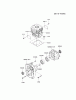 Kawasaki Geräte KRB750AC-A2 (KRB750AC) - Kawasaki Backpack Blower Listas de piezas de repuesto y dibujos CYLINDER/CRANKCASE