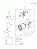 Kawasaki Geräte GA550A-BS00 (GA550A) - Kawasaki Generator Listas de piezas de repuesto y dibujos GENERATOR