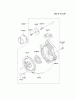 Kawasaki Geräte GAT00A-BS00 (GA1000A) - Kawasaki Generator Listas de piezas de repuesto y dibujos STARTER