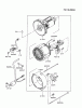 Kawasaki Geräte GD700A-AS00 (GD700A) - Kawasaki Generator Listas de piezas de repuesto y dibujos GENERATOR