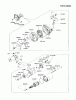 Kawasaki Geräte GD700A-AS00 (GD700A) - Kawasaki Generator Listas de piezas de repuesto y dibujos STARTER
