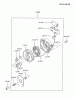 Kawasaki Geräte GD700A-AS01 (GD700A) - Kawasaki Generator Listas de piezas de repuesto y dibujos STARTER