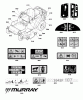 Murray EZT2042 (2691041-02) - 42" Zero Turn Rider, 20HP (2013) Listas de piezas de repuesto y dibujos Decal Group (2990160)