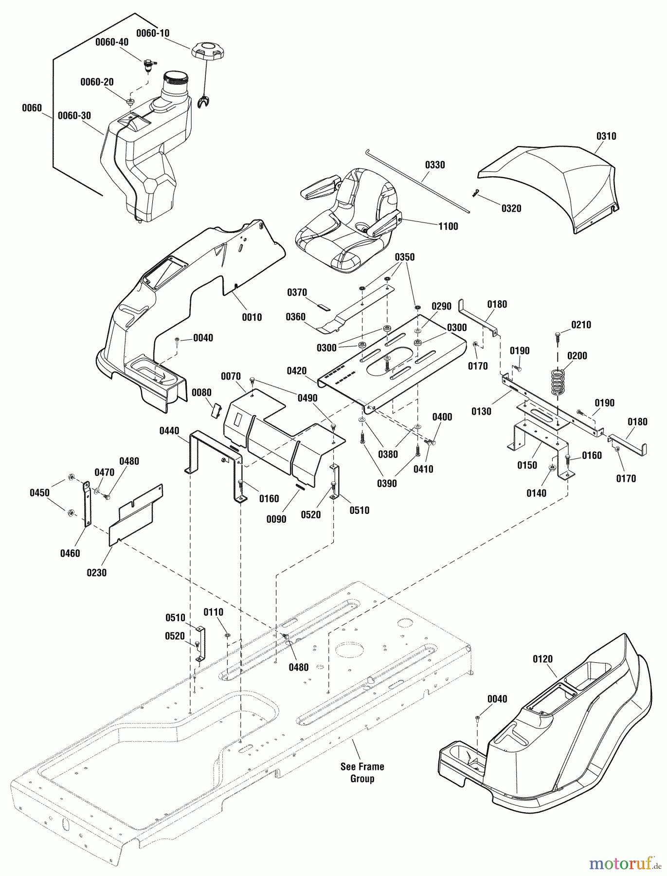  Murray Nullwendekreismäher, Zero-Turn EZT2042 (2691041-02) - Murray 42