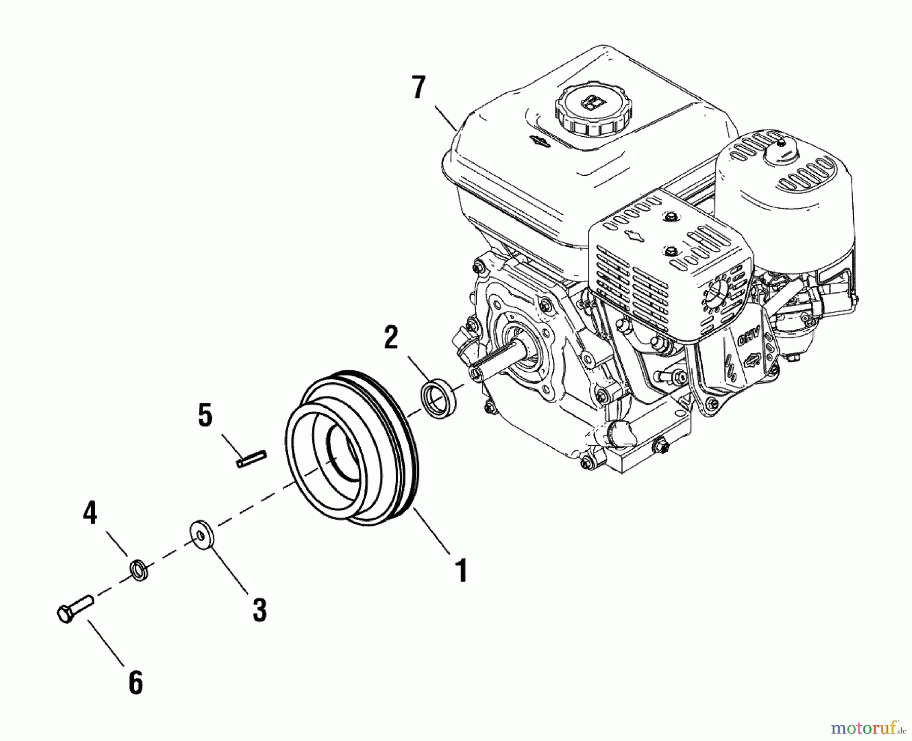  Murray Sonstiges EX135WT-C (866052) - Briggs & Stratton Compactor Engine Group (80003982)