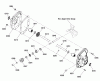 Murray C950-52133-1 (1696318-00) - Craftsman 30" Dual Stage Snow Thrower (2012) Listas de piezas de repuesto y dibujos Gear Case Assembly (1753713)