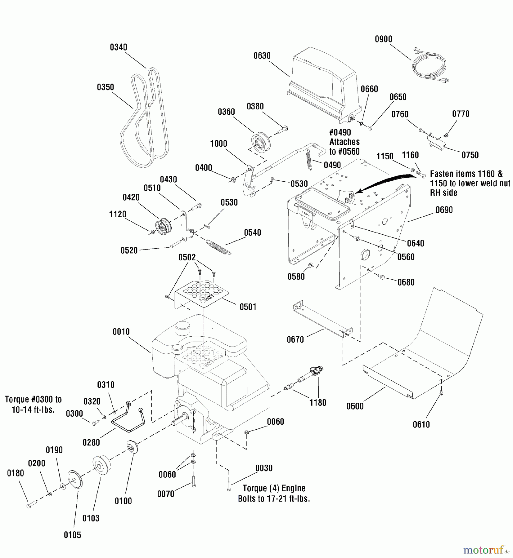  Murray Schneefräsen 1338PE (LP25941) (1695790) - John Deere 38