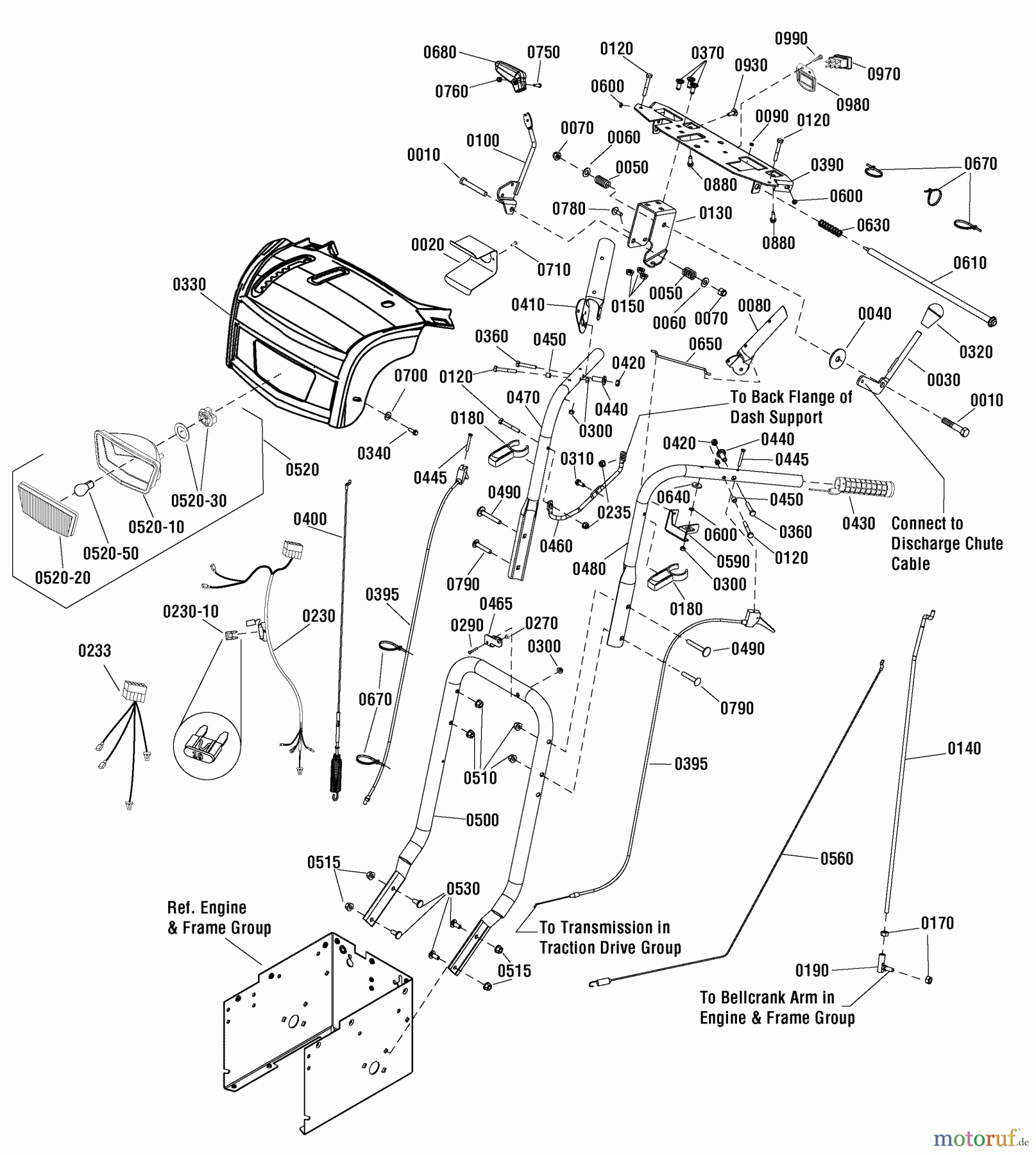  Murray Schneefräsen 16533ES (1696031) - Murray 33