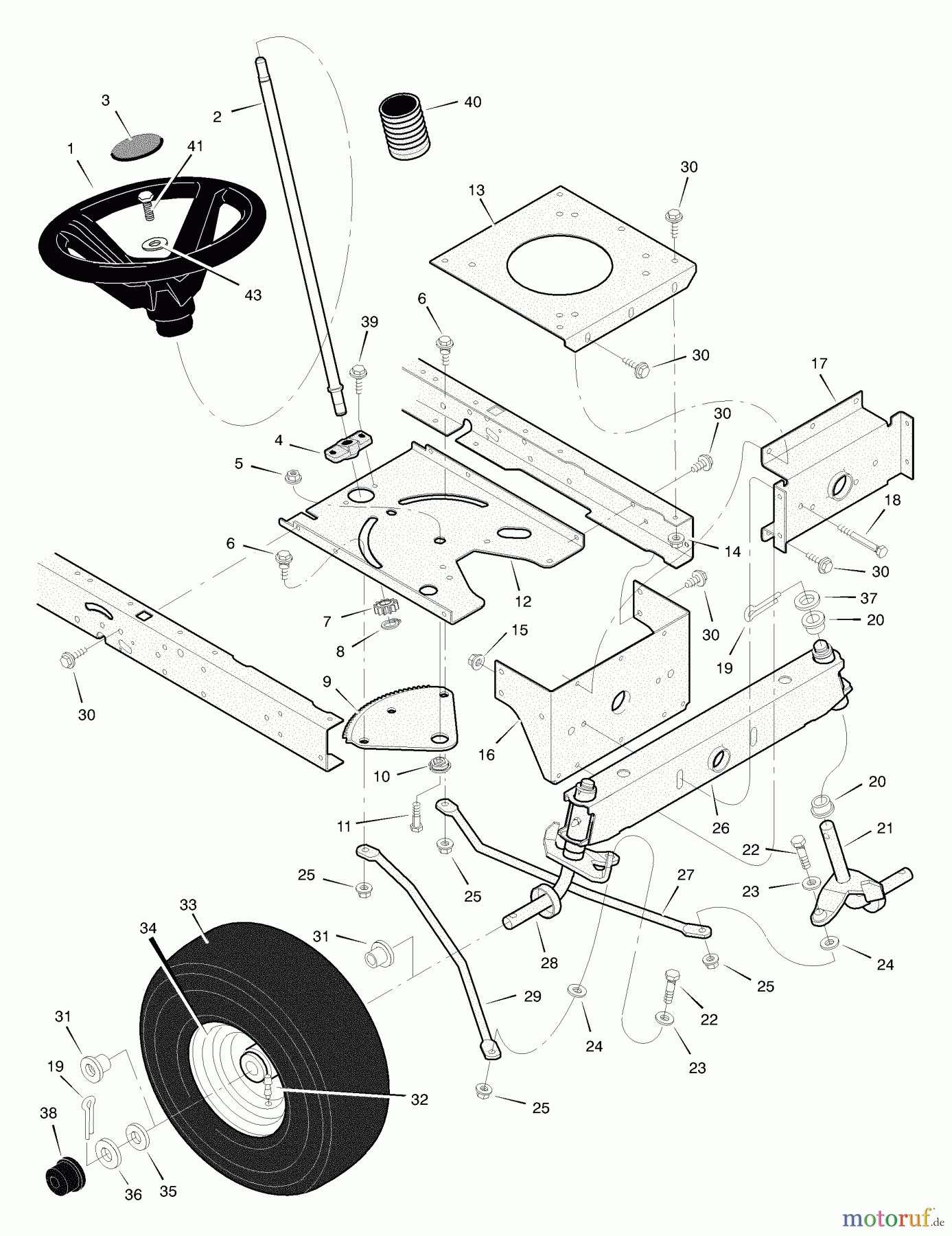  Murray Rasen- und Gartentraktoren 405000x8C - Scotts 40