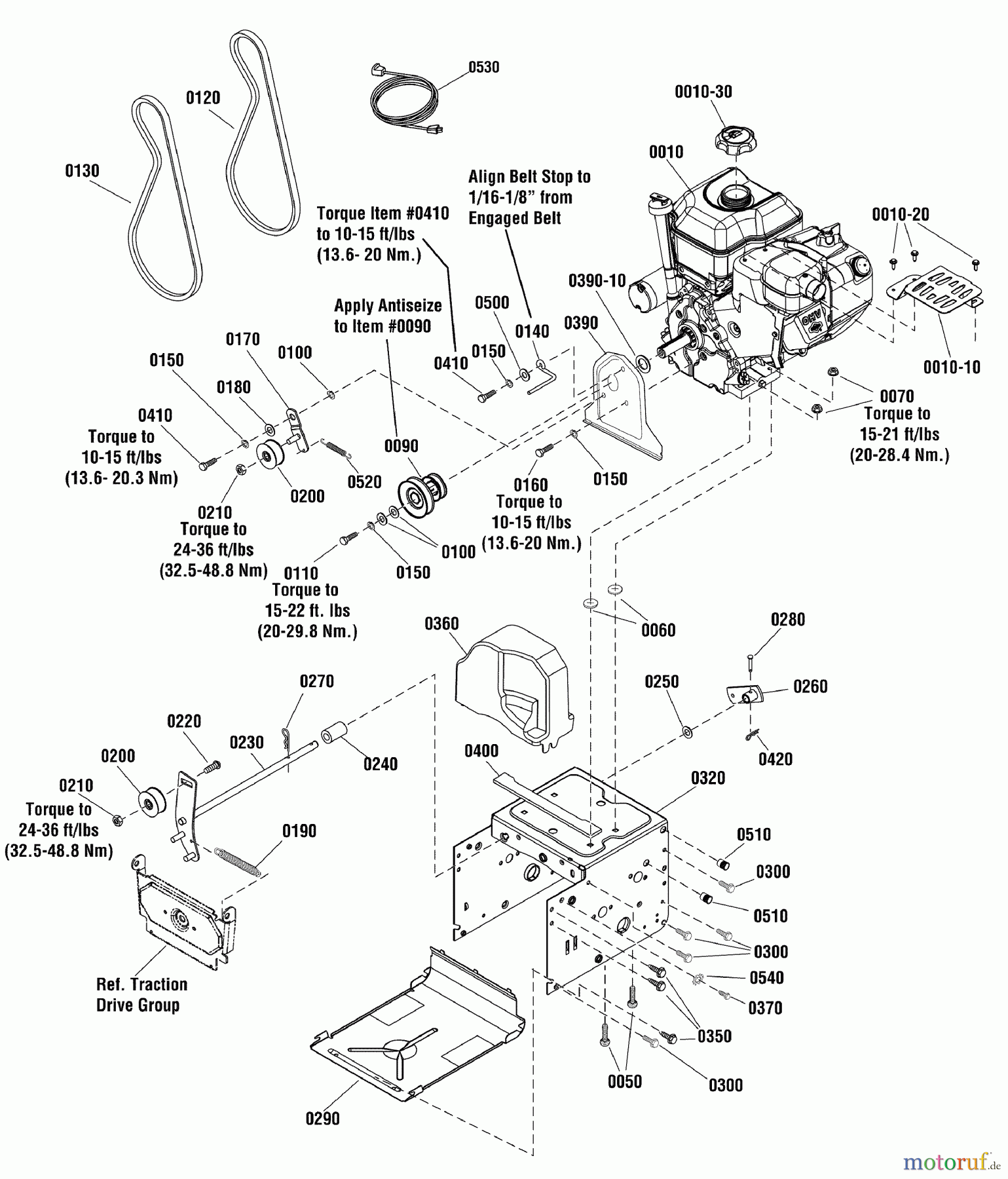  Murray Schneefräsen C950-52122-0 (1696097) - Craftsman 24