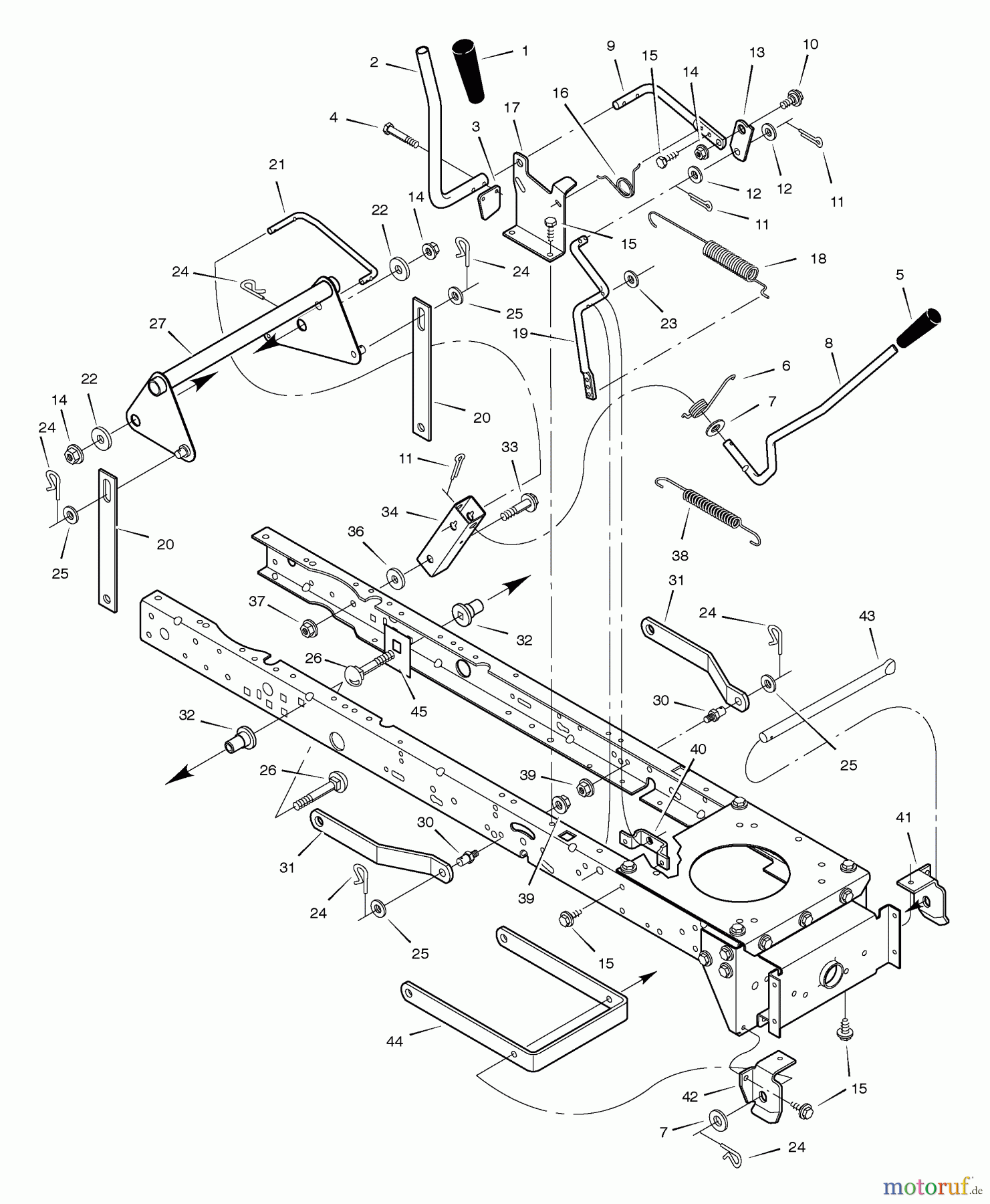  Murray Rasen- und Gartentraktoren 405000x8G - Scotts 40