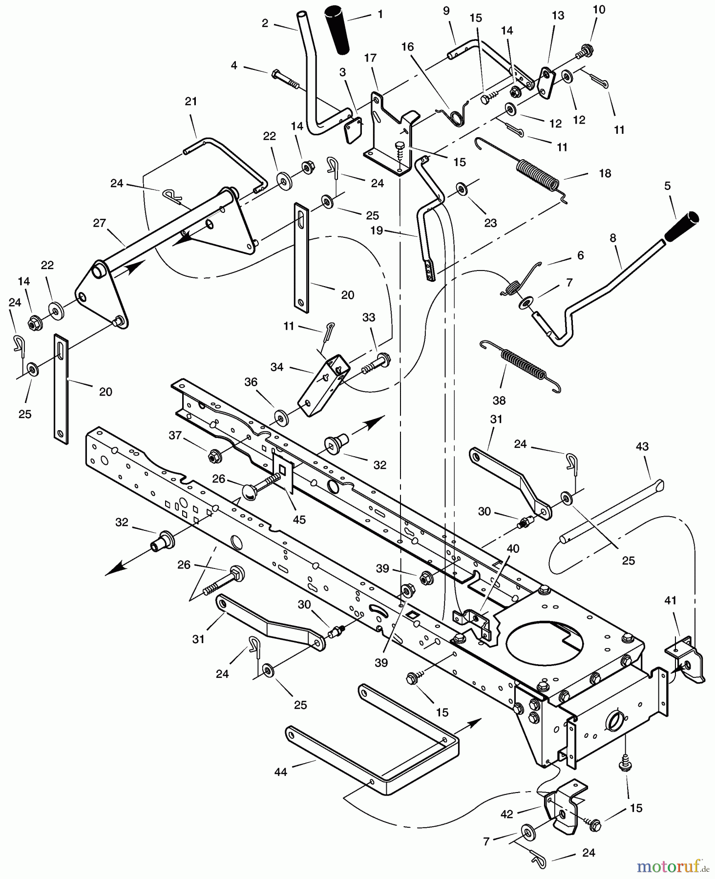  Murray Rasen- und Gartentraktoren 405005x99A - B&S/Murray 40