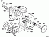 Murray 621450x4NB - 21" Single Stage Snow Thrower (2003) Listas de piezas de repuesto y dibujos Auger Housing