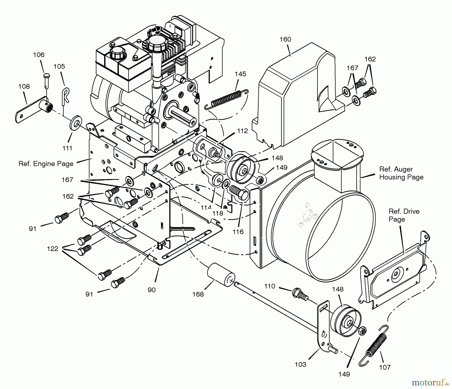  Murray Schneefräsen 624509x4A - Murray 24