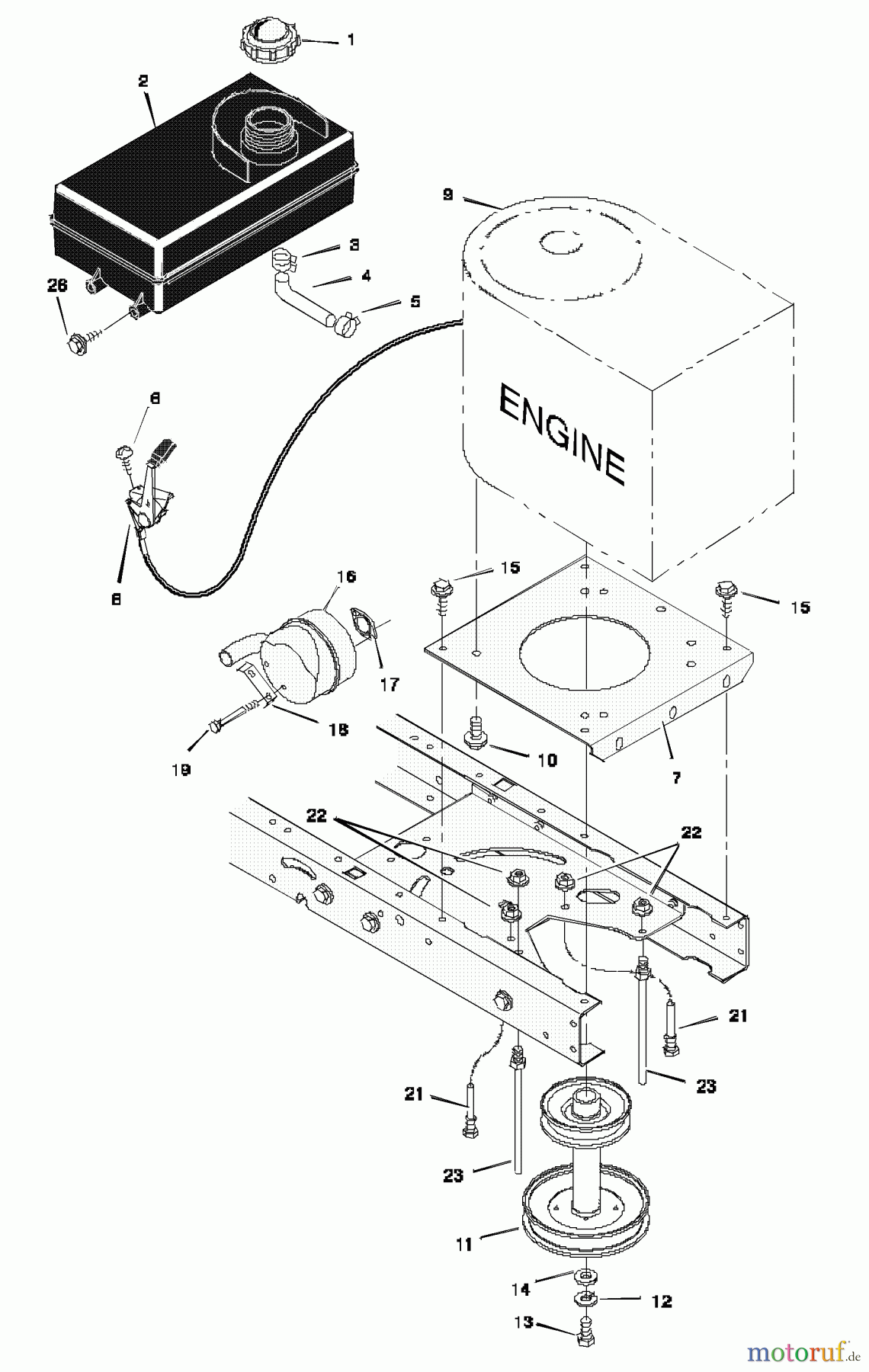  Murray Rasen- und Gartentraktoren 40501x30A - Murray 40